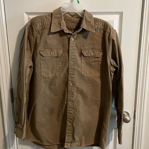 Levi Strauss &Co button down long sleeve shirt